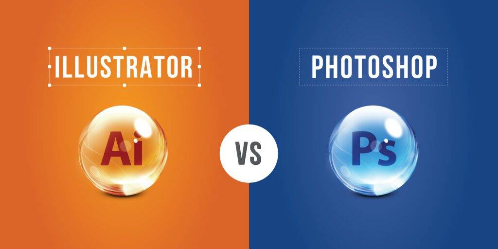 Illustrator vs. Photoshop